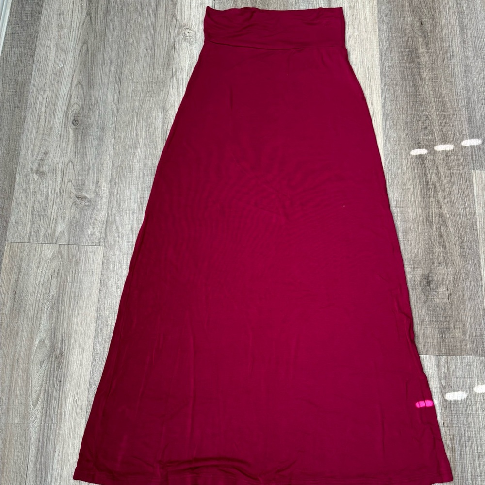 Marron Maxi Skirt